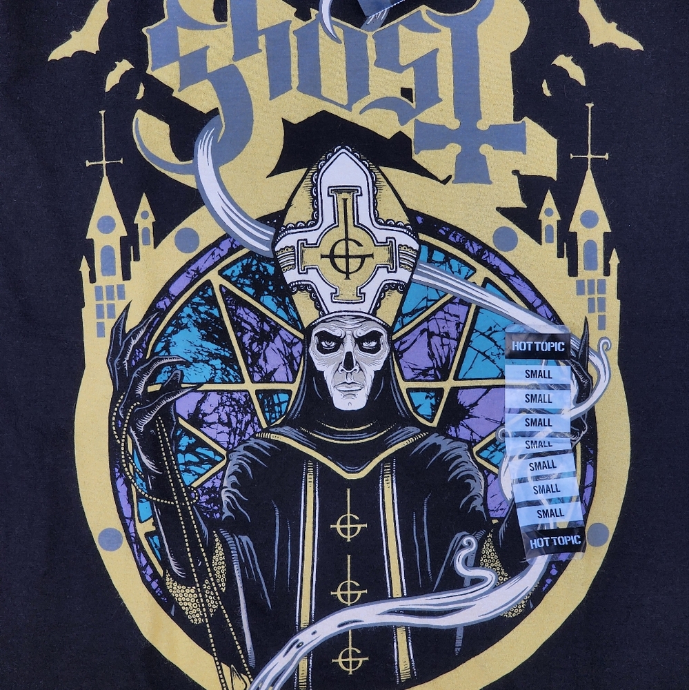 Hot Topic Ghost Tee - Picture 3 of 3